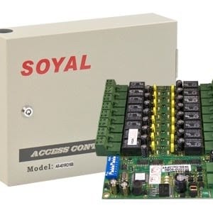 Kiểm soát thang máy phân tầng dùng thẻ Soyal AR-401RO